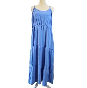 * Womens Blue Maxi Dress